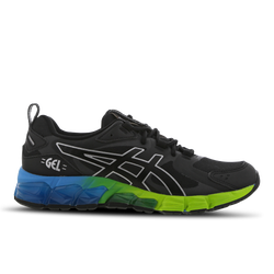 Grade School Shoes - Asics Quantum 180 - Black-Blue-Yellow