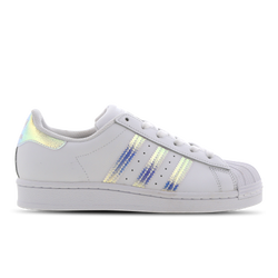 Scuola elementare e media Scarpe - adidas Superstar - White-White-White