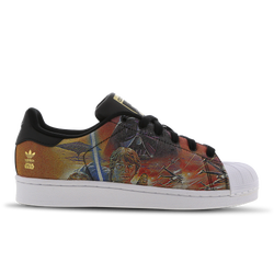 Grade School Shoes - adidas Superstar X Star Wars - Black-Black-White