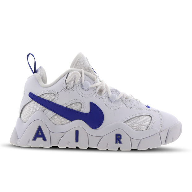 Nike Baskets Air Barrage Low Junior - White, White - CK4355-100