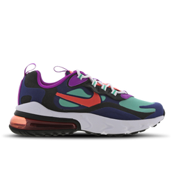 Grade School Shoes - Nike Air Max 270 React - Blue-Grey-Green