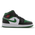 Jordan 1 Mid - Scuola elementare e media Scarpe Black-Green-White