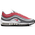 Nike Air Max 97 - Grade School Shoes Smoke Grey-University Red-Grey Fog