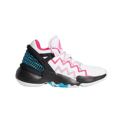 Grade School Shoes - adidas Don Issue 2 - Ftwr White-Core Black