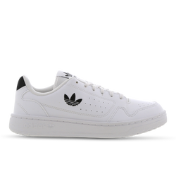 Grade School Shoes - adidas NY 90 - White-Black-White