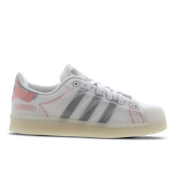 Grade School Shoes - adidas Superstar - White-Blue-Solar Slime