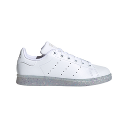 Grade School Shoes - adidas Stan Smith - Ftwr White-Ftwr White-Grey One