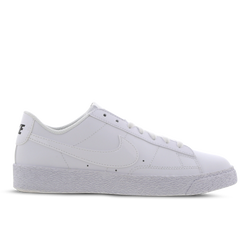 Grade School Shoes - Nike Air Force 1 - White-White-White