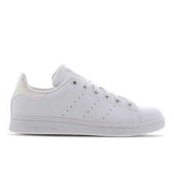 Grade School Shoes - adidas Stan Smith - Ftwr White-Ftwr White-Core Black