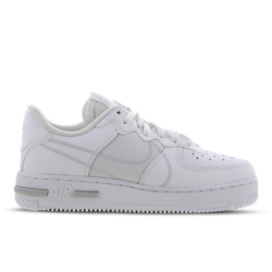 Grade School Shoes - Nike Air Force 1 - White-Pure Platinum