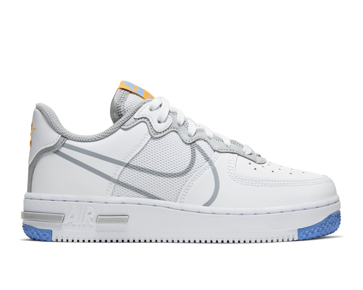 air force 1 react white ice foot locker