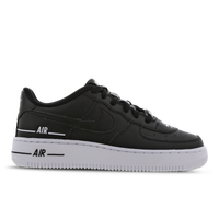 Air force 1 alpha type white/black grade on sale school kids' shoe