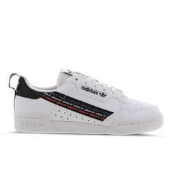 Grade School Shoes - adidas Continental 80 - White-Solar Red-Core Black