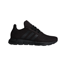 Grade School Shoes - adidas Swift Run - Core Black-Core Black-Core Black