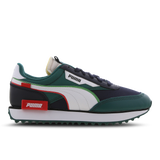 Green-Navy-White