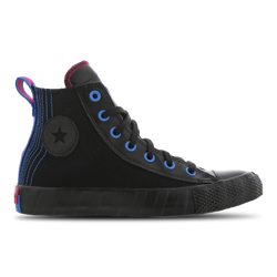 Grade School Shoes - Converse Unt1tl3d Miami Nights - Black-Spray Paint Blue-Cerise Pink