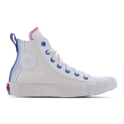 Grade School Shoes - Converse UNT1TL3D - White-Spray Paint Blue-Cerise Pink