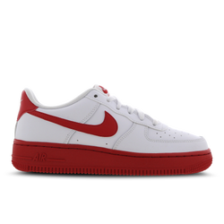 Scuola elementare e media Scarpe - Nike Air Force 1 - White-Red-White