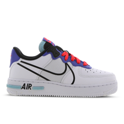 Grade School Shoes - Nike Air Force 1 - White-Black