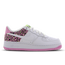 Nike Air Force 1 - Primaire-College Chaussures White-Pink Rise-Volt