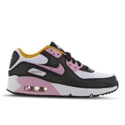 Grade School Shoes - Nike Air Max 90 - Black-Pink-White