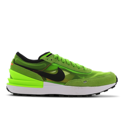 Grade School Shoes - Nike Waffle One - Electric Green-Black-Mean Green