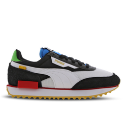 Scuola elementare e media Scarpe - Puma Future Rider Unity - Black-White-Classic Green