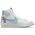 Nike Blazer Mid - Grade School Shoes White-Obsidian-White