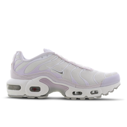 Grade School Shoes - Nike Tuned 1 Essential - White-Metallic Platinum-Light Violet