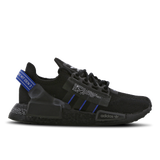 White-Black-Bright Blue