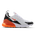 Nike Air Max 270 - Grade School Shoes White-Turf Orange-Stadium Green