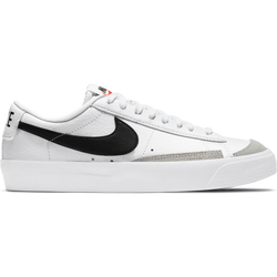 Grade School Shoes - Nike Air Force 1 - White-Black-Team Orange