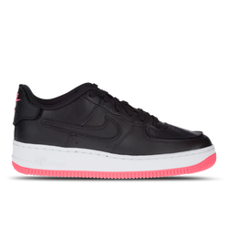 Grade School Shoes - Nike Air Force 1 Low - Black-Hyper Pink