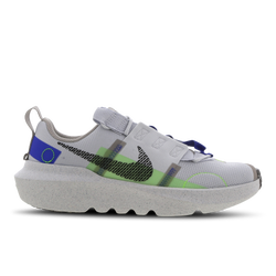 Grade School Shoes - Nike Crater Impact - Pure Platinum-Black-Electric Green