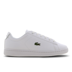 Grade School Shoes - Lacoste Carnaby - White-White