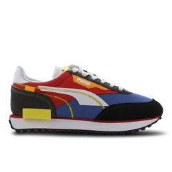 Grade School Shoes - Puma Future Rider Twofold - Star Sapphire-Celandine-Poppy Red