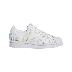 Grade School Shoes - adidas Superstar - Ftwr White-Hazy Orange-Hi Res Yellow