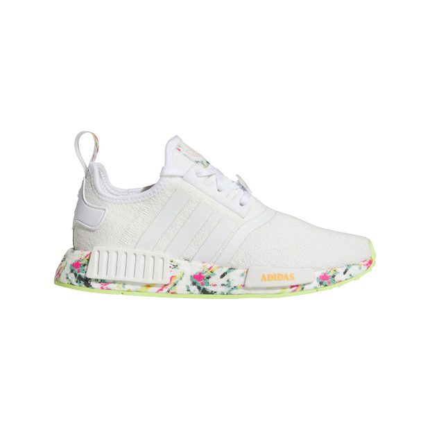 adidas Originals NMD R1 - Boys' Grade School Running Shoes - White - GX5402