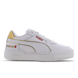 Grade School Shoes - Puma CA Pro - Puma White-Puma Gold