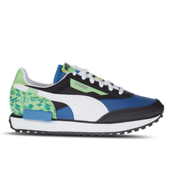 Grade School Shoes - Puma Future Rider - Star Sapphire-Puma White-Summer Green