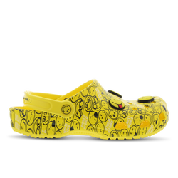 Grade School Flip-Flops and Sandals - Crocs Classic Clog - Yellow-Black