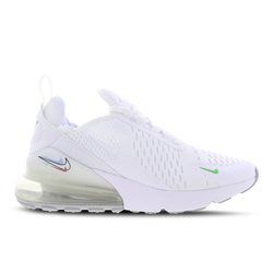 Grundschule Schuhe - Nike Air Max 270 - White-Lt Green Spark-Aluminum