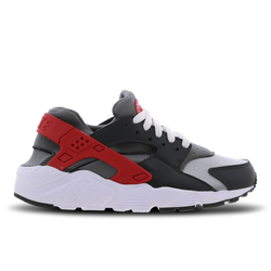 Grade School Shoes - Nike Huarache - Dk Smoke Grey-University Red-Lt Smoke Grey