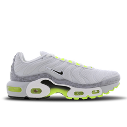 Grade School Shoes - Nike Tuned 1 Essential - Pure Platinum-Black-Wolf Grey