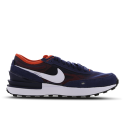Grade School Shoes - Nike Waffle One - Midnight Navy-White-Orange