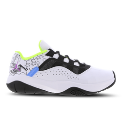 Grade School Shoes - Jordan 11 Cmft Low - White-Black-Volt