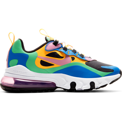 Grade School Shoes - Nike Air Max 270 React - Off Noir-Magic Flamingo-University Gold