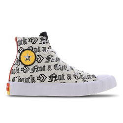 Grade School Shoes - Converse Untitled - Egret-Black-Bright Poppy