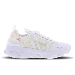 Grade School Shoes - Nike React Live - White-Green-Red