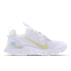 Grade School Shoes - Nike React Vision - White-Green-Red